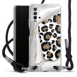 Carry Case Transparent Fabric black/silver