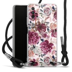 Carry Case Transparent Fabric black/silver