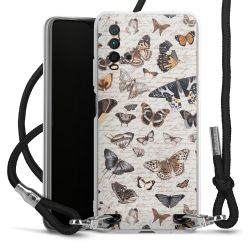 Carry Case Transparent Fabric black/silver