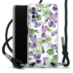 Carry Case Transparent Fabric black/silver