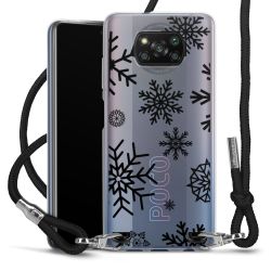 Carry Case Transparent Fabric black/silver