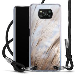 Carry Case Transparent Fabric black/silver