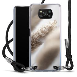 Carry Case Transparent Fabric black/silver