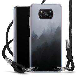 Carry Case Transparent Fabric black/silver