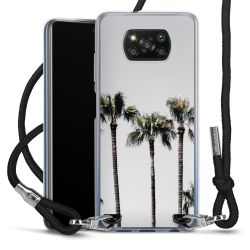 Carry Case Transparent Fabric black/silver