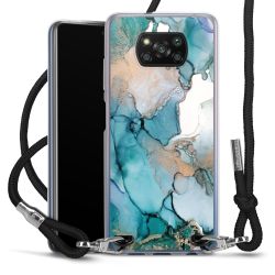 Carry Case Transparent Fabric black/silver