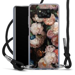 Carry Case Transparent Fabric black/silver