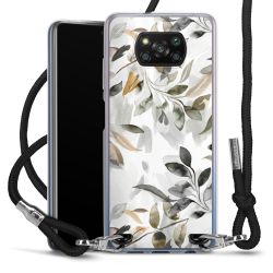 Carry Case Transparent Fabric black/silver