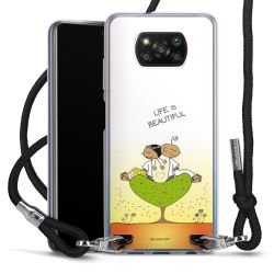 Carry Case Stoff schwarz/silber