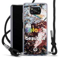 Carry Case Stoff schwarz/silber