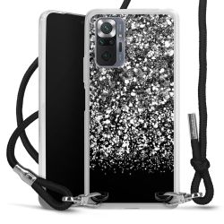 Carry Case Transparent Fabric black/silver