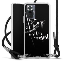 Carry Case Transparent Fabric black/silver