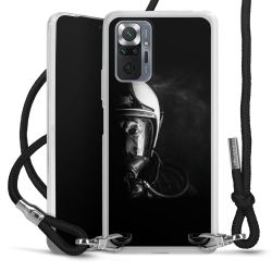 Carry Case Transparent Fabric black/silver