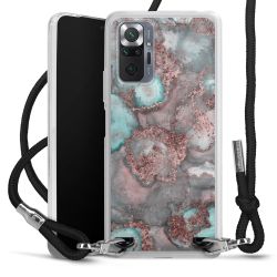 Carry Case Transparent Fabric black/silver