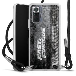 Carry Case Transparent Fabric black/silver