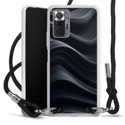 Carry Case Transparent Fabric black/silver