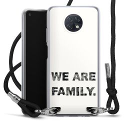 Carry Case Transparent Fabric black/silver