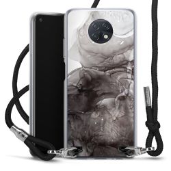 Carry Case Transparent Fabric black/silver