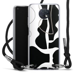 Carry Case Transparent Fabric black/silver