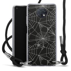 Carry Case Transparent Fabric black/silver