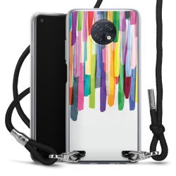 Carry Case Transparent Fabric black/silver