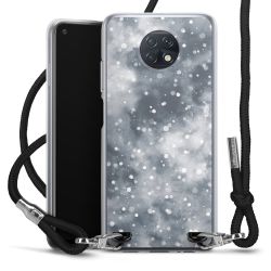 Carry Case Transparent Fabric black/silver