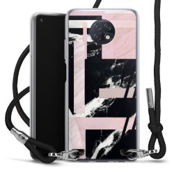 Carry Case Transparent Fabric black/silver