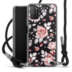 Carry Case Transparent Fabric black/silver