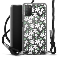 Carry Case Transparent Fabric black/silver