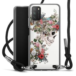 Carry Case Transparent Fabric black/silver