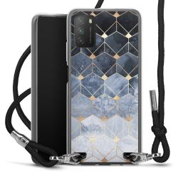 Carry Case Transparent Fabric black/silver