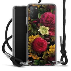 Carry Case Transparent Fabric black/silver