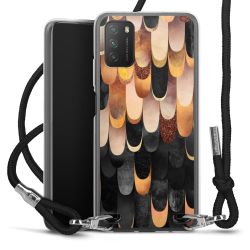 Carry Case Transparent Fabric black/silver