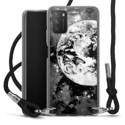 Carry Case Transparent Fabric black/silver