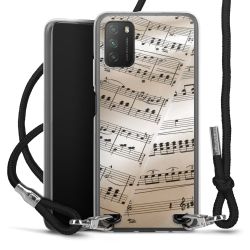 Carry Case Transparent Fabric black/silver