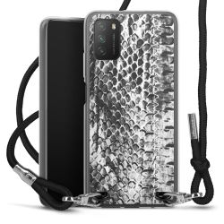 Carry Case Transparent Fabric black/silver