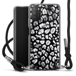 Carry Case Transparent Fabric black/silver