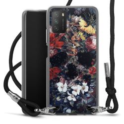 Carry Case Transparent Fabric black/silver