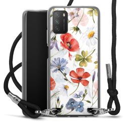 Carry Case Transparent Fabric black/silver