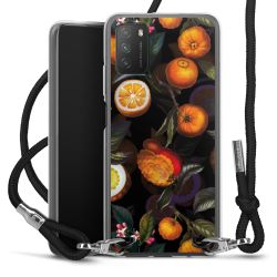 Carry Case Transparent Fabric black/silver