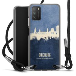 Carry Case Transparent Fabric black/silver