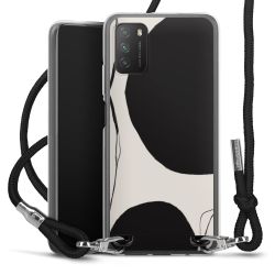 Carry Case Transparent Fabric black/silver