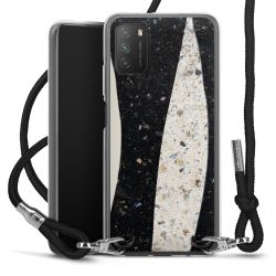 Carry Case Transparent Fabric black/silver