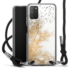 Carry Case Transparent Fabric black/silver