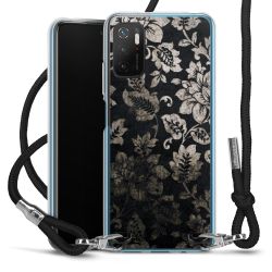 Carry Case Transparent Fabric black/silver