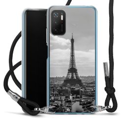 Carry Case Transparent Fabric black/silver