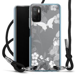 Carry Case Transparent Fabric black/silver