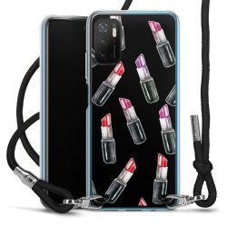 Carry Case Transparent Fabric black/silver