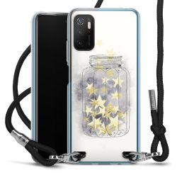 Carry Case Transparent Fabric black/silver