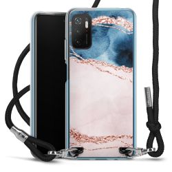 Carry Case Transparent Fabric black/silver